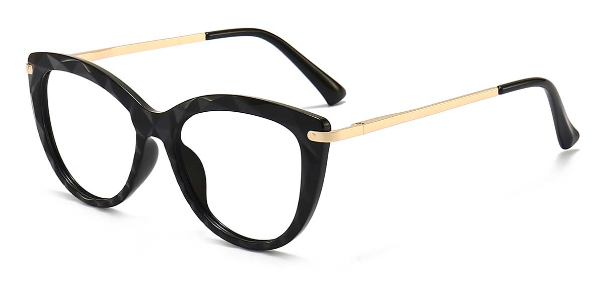 Black Kahlil - Cat eye Glasses