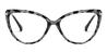 Grey Tortoiseshell Melisande - Cat Eye Glasses
