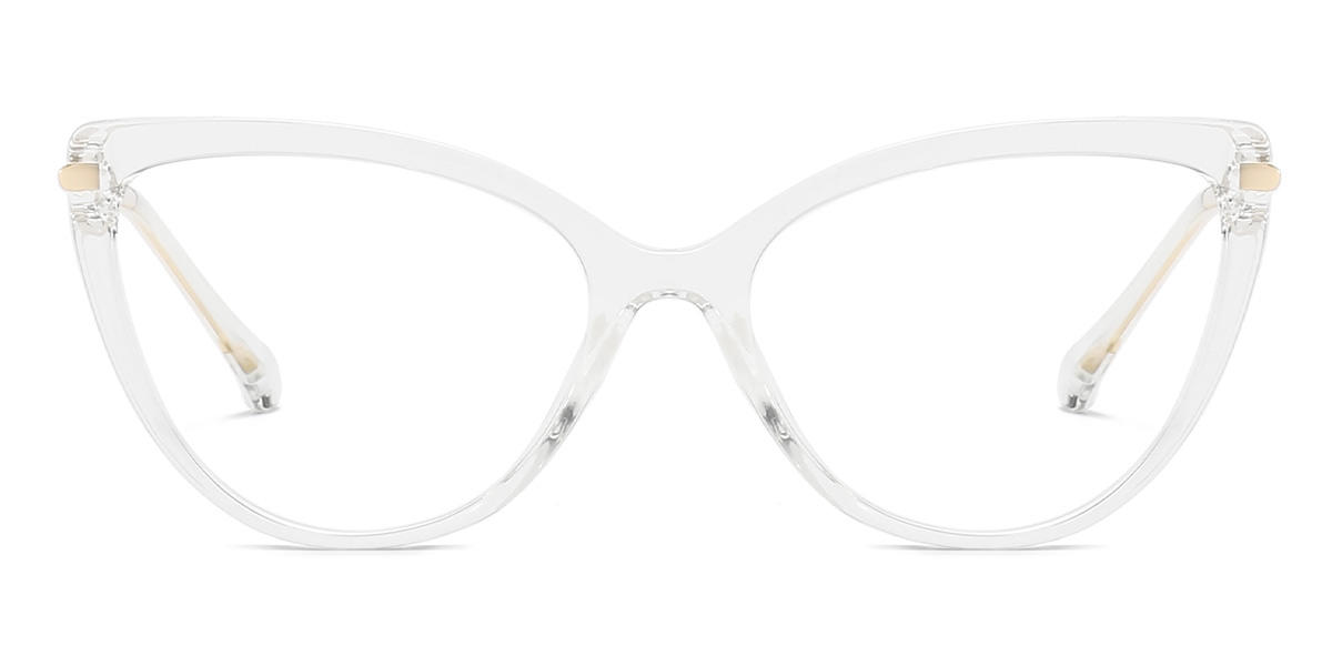 Clear Melisande - Cat Eye Glasses