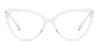 Clear Melisande - Cat Eye Glasses