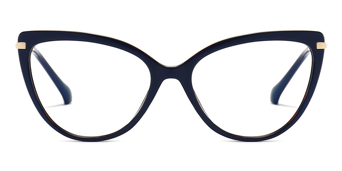Navy Melisande - Cat Eye Glasses