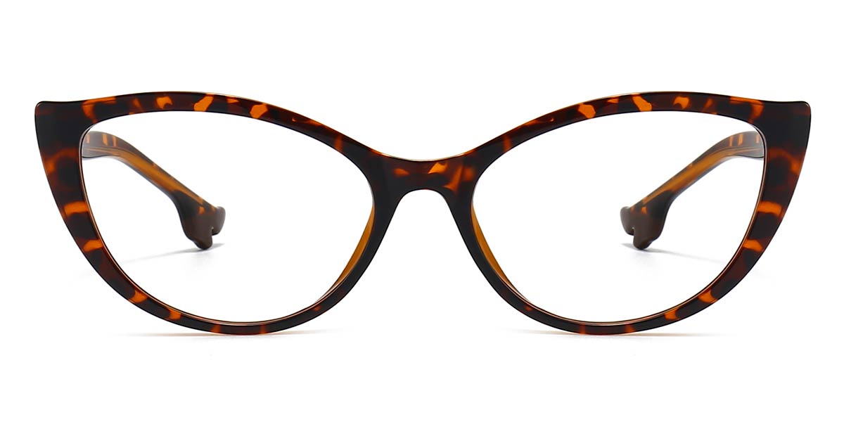 Tortoiseshell - Cat eye Glasses - Pola