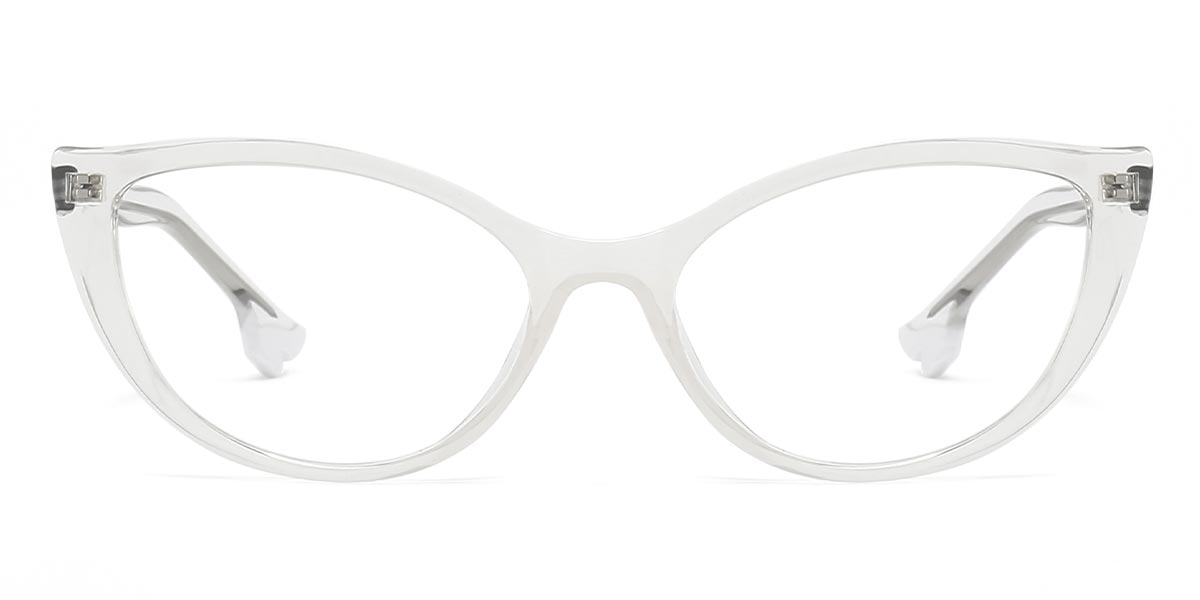 Transparent - Cat eye Glasses - Pola