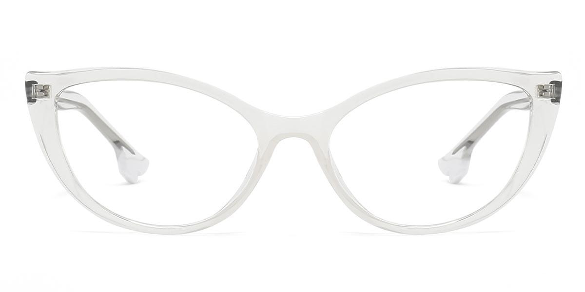 Clear Pola - Cat Eye Glasses