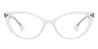 Clear Pola - Cat Eye Glasses