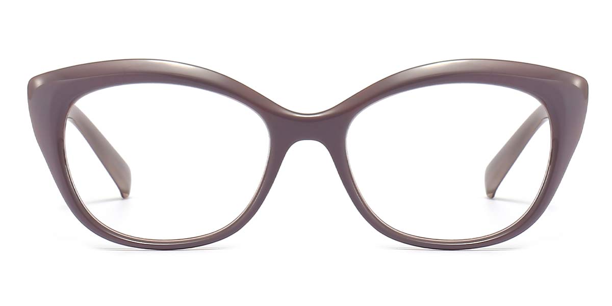 Purple Pink Tortoiseshell - Cat eye Glasses - Zivanka