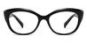 Black Zivanka - Cat Eye Glasses