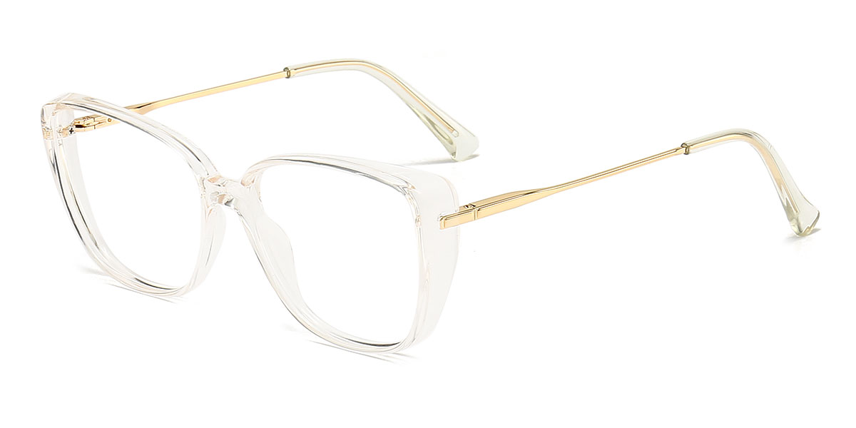Transparent Dael - Rectangle Glasses