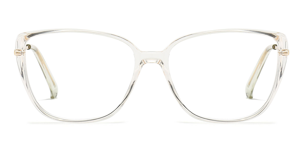 Transparent Dael - Rectangle Glasses