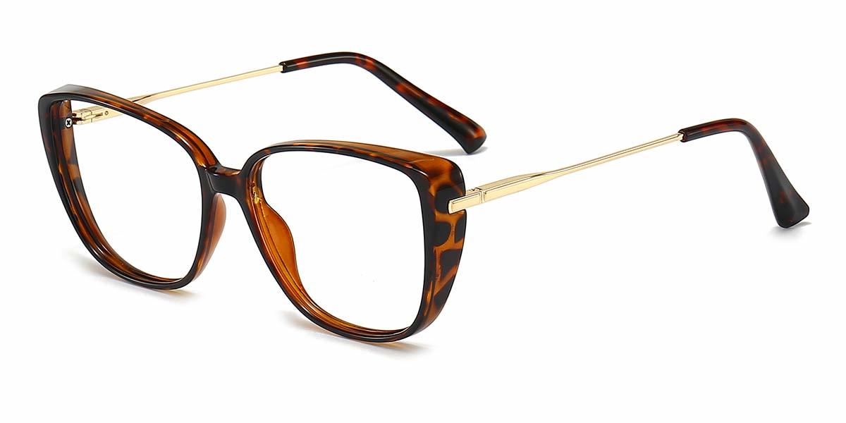 Tortoiseshell Dael - Rectangle Glasses