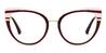 Jujube Red Kimora - Cat Eye Glasses