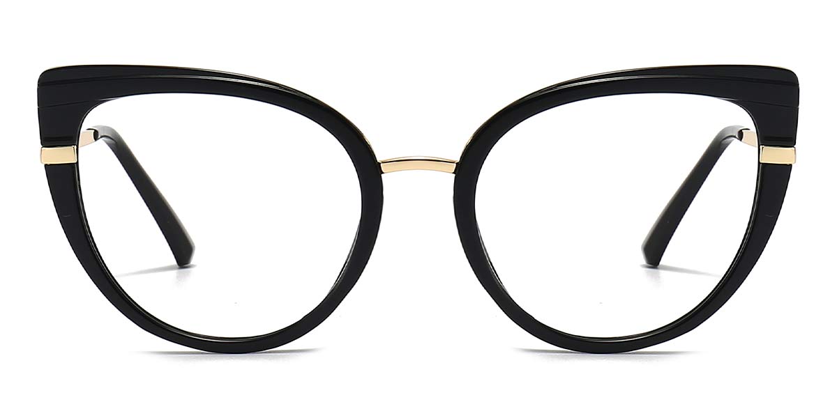 Black Kimora - Cat eye Glasses