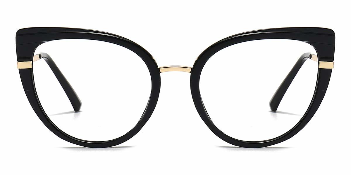 Black Kimora - Cat Eye Glasses