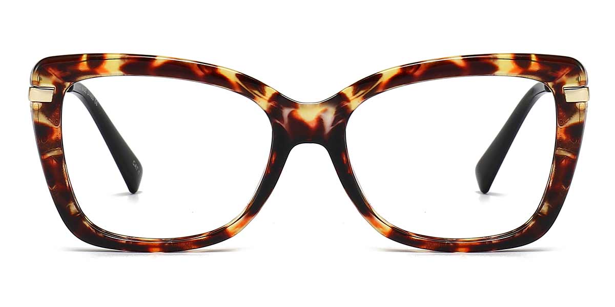Tortoiseshell - Square Glasses - Alondra