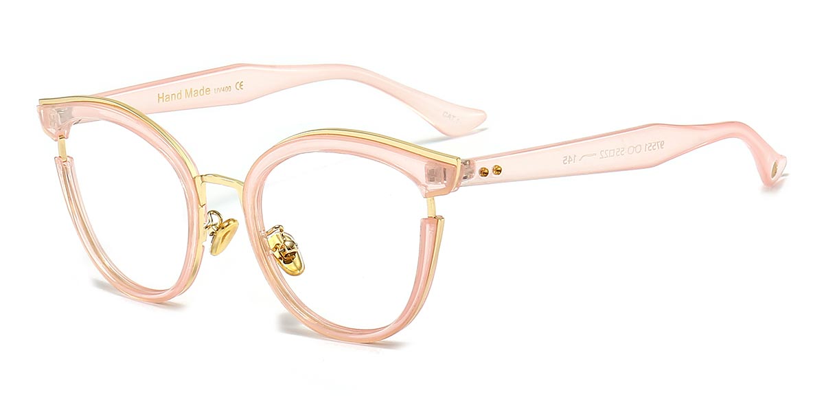 Light Pink - Cat eye Glasses - Altalune