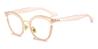 Light Pink Altalune - Cat Eye Glasses