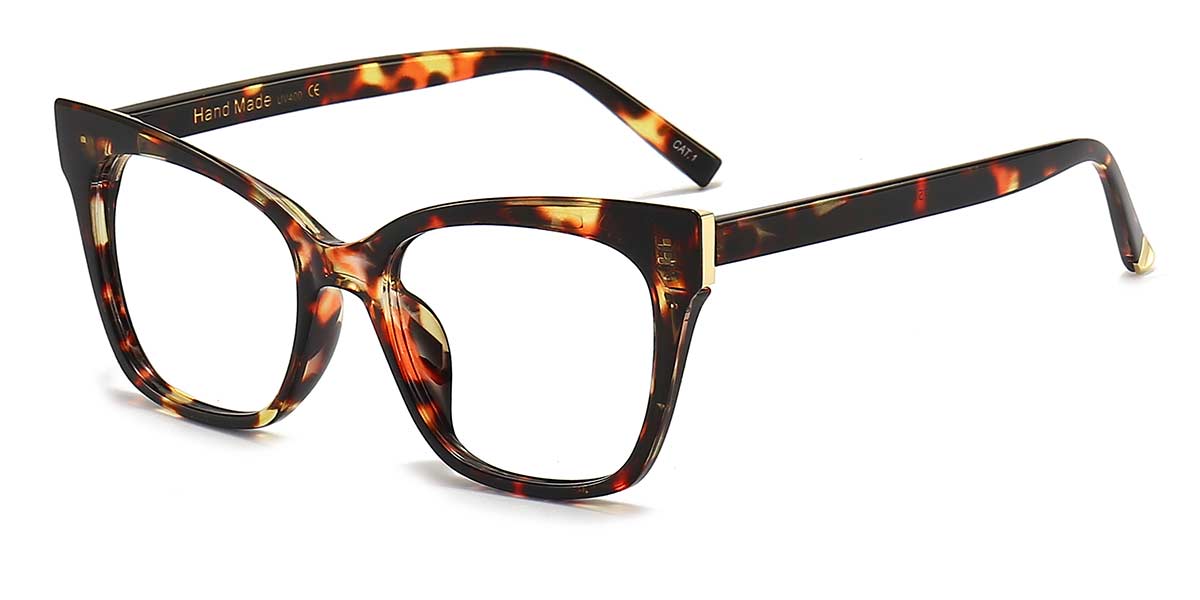 Tortoiseshell Valeska - Cat eye Glasses