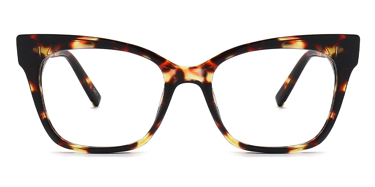 Tortoiseshell Valeska - Cat eye Glasses
