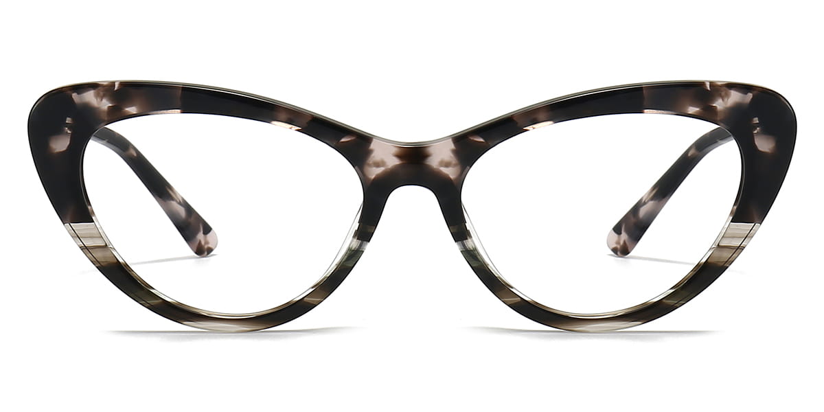 Black Tortoiseshell Adalia - Cat eye Glasses
