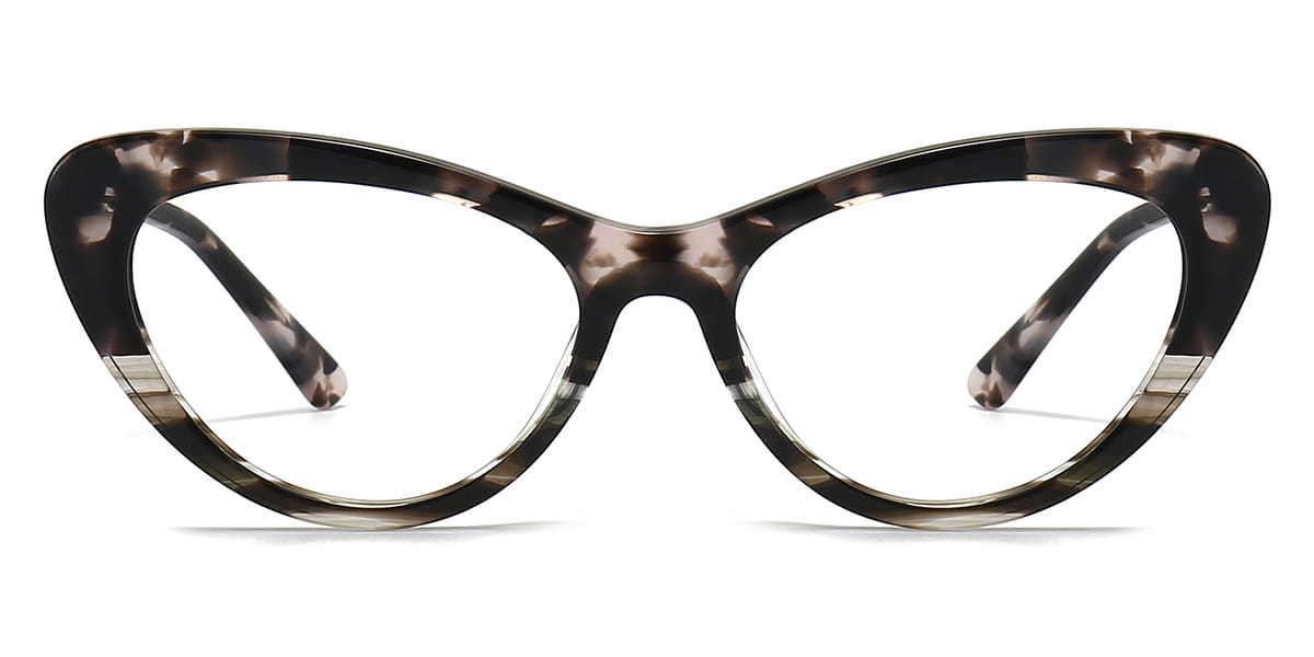 Black Tortoiseshell Adalia - Cat Eye Glasses