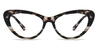 Black Tortoiseshell Adalia - Cat Eye Glasses