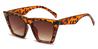 Tortoiseshell Gradual Brown Niamh - Cat Eye Sunglasses
