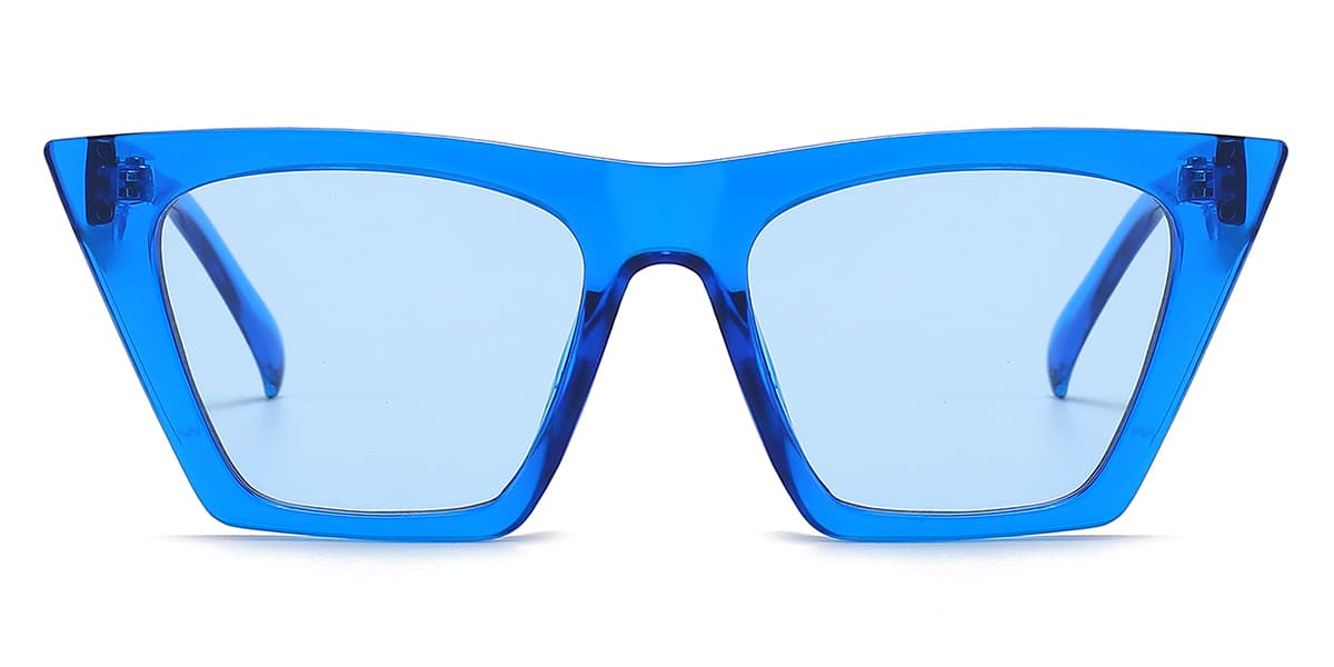 Transparent Blue Niamh - Cat eye Sunglasses