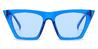 Transparent Blue Niamh - Cat Eye Sunglasses