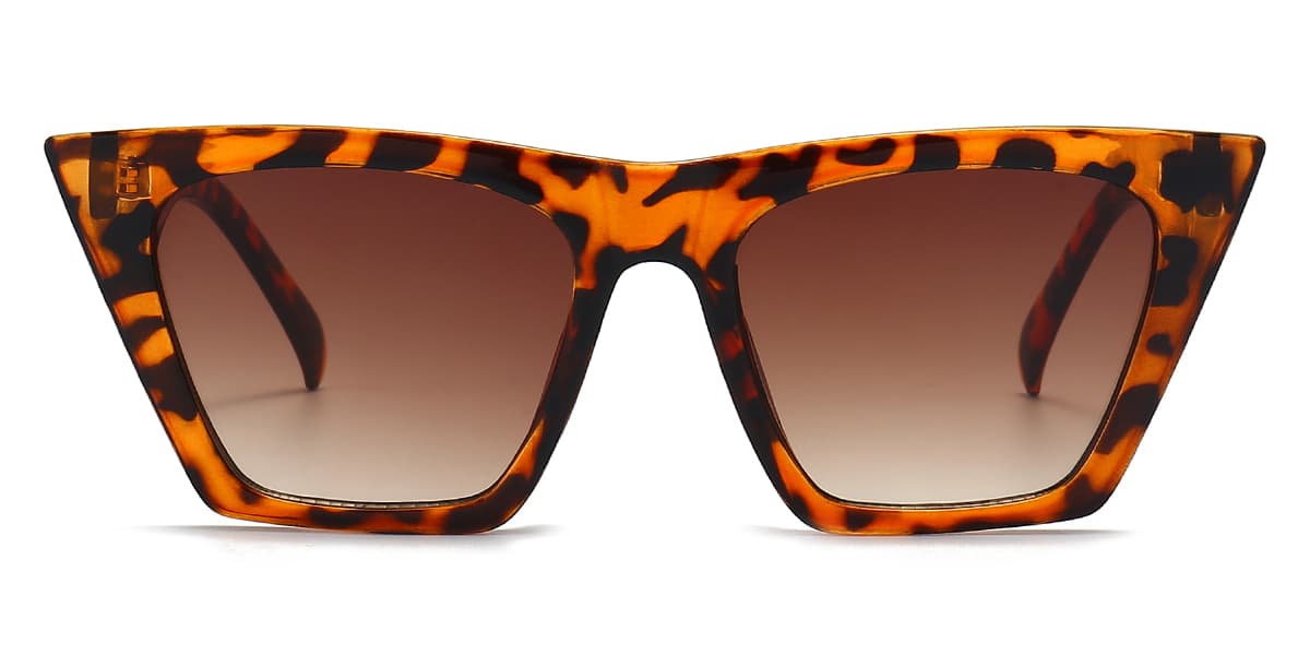 Tortoiseshell Gradual Brown - Cat eye Sunglasses - Niamh