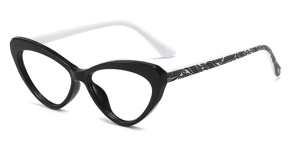 Black Alienor - Cat Eye Glasses