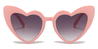 Pink Grey Oona - Cat Eye Sunglasses