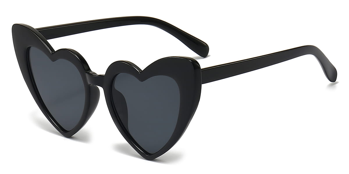 Black Grey Oona - Cat eye Sunglasses