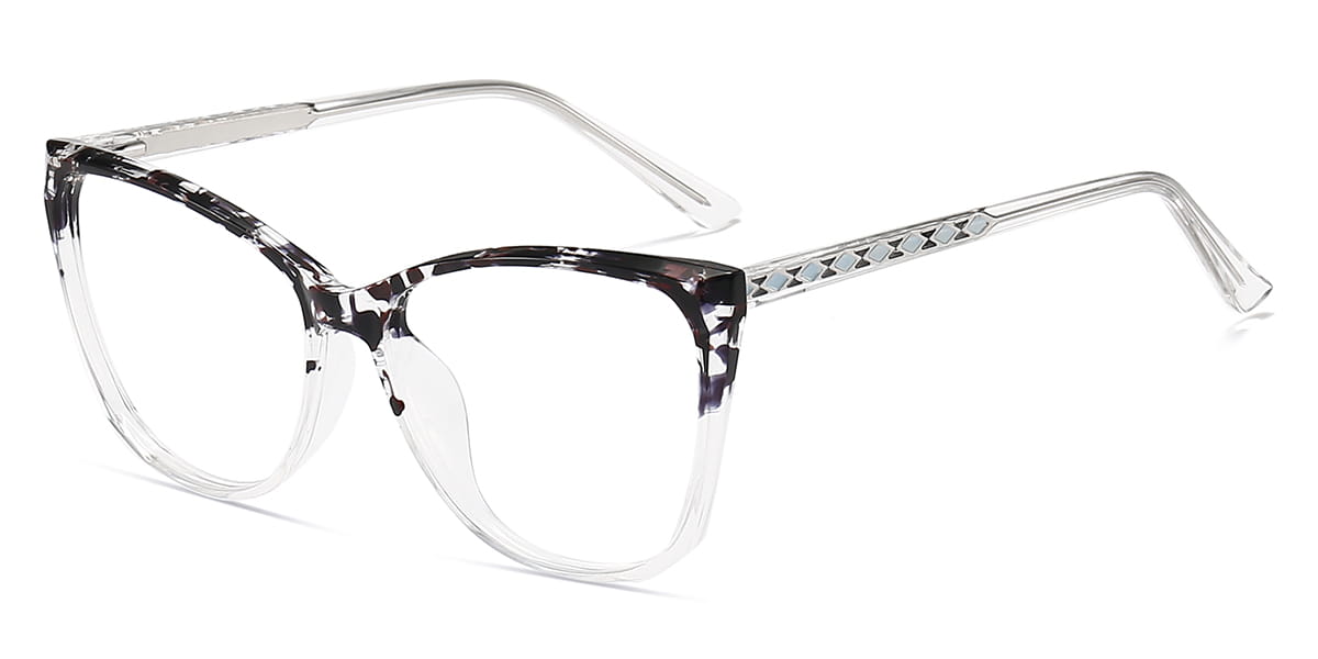 Black Tortoiseshell Ozias - Oval Glasses
