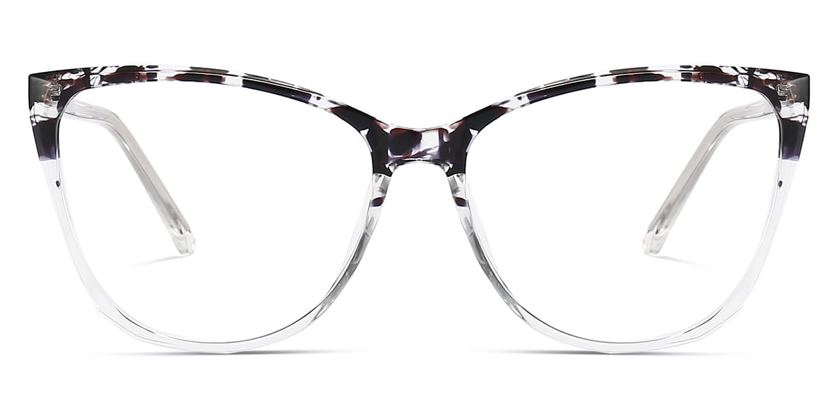 Black Tortoiseshell - Oval Glasses - Ozias