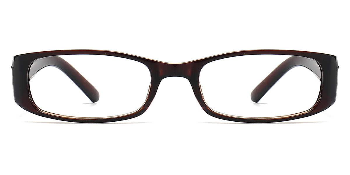 Brown Cyprian - Rectangle Glasses