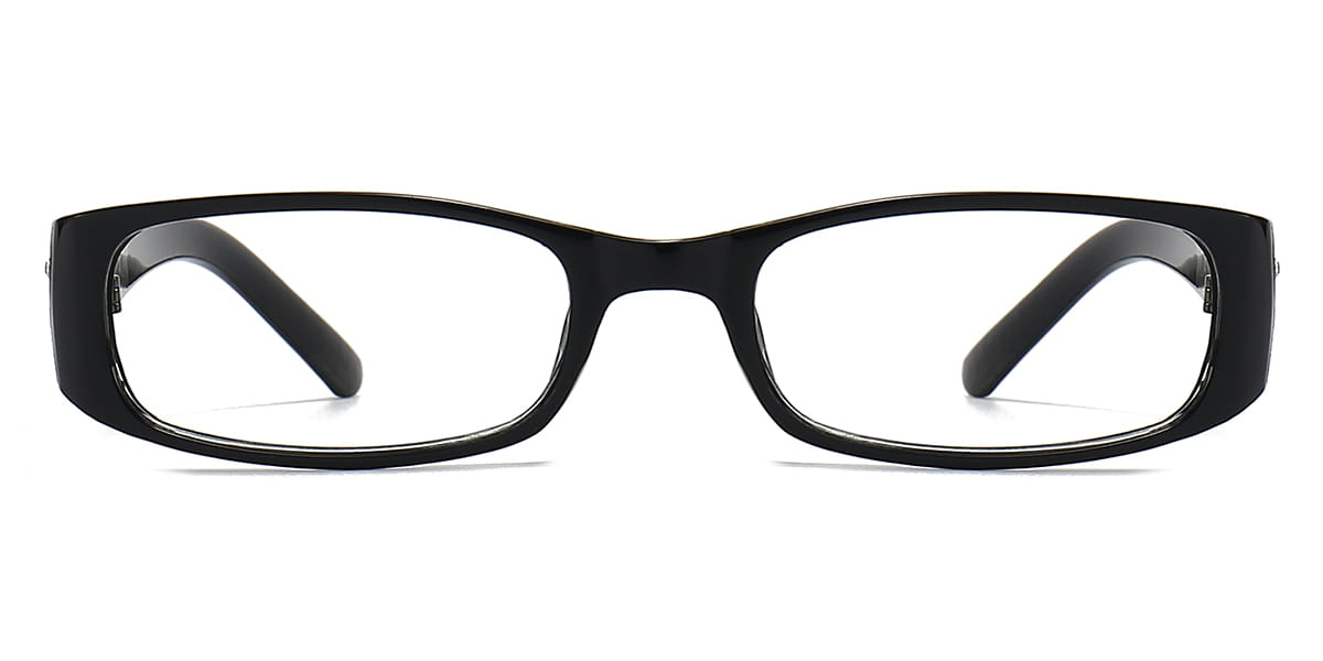 Black - Rectangle Glasses - Cyprian