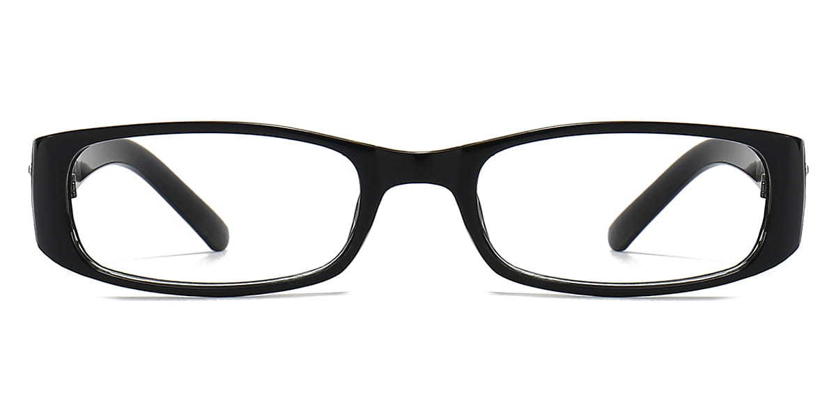 Black Cyprian - Rectangle Glasses