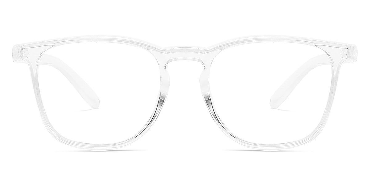Clear - Square Glasses - Hanita