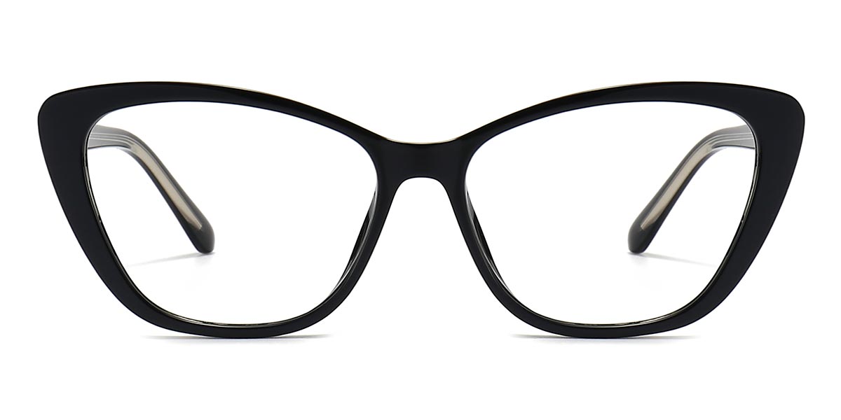 Black - Cat eye Glasses - Annushka
