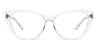 Clear Annushka - Cat Eye Glasses