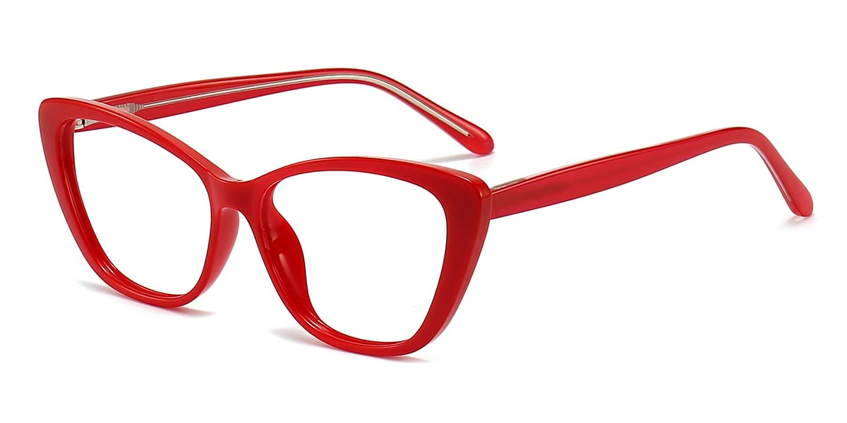 Red Annushka - Cat eye Glasses