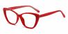Red Annushka - Cat Eye Glasses