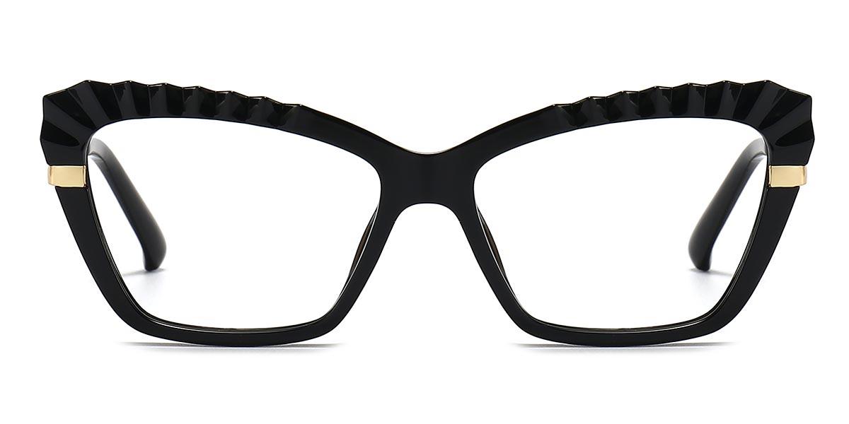 Black Giovanna - Cat Eye Glasses