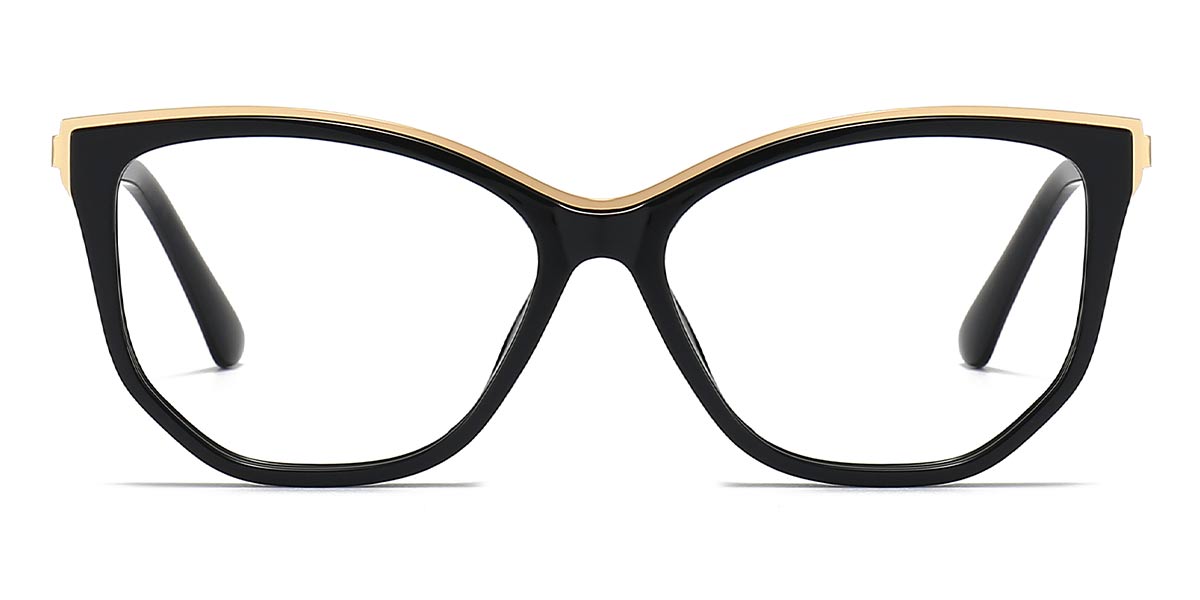Black Anahita - Cat eye Glasses