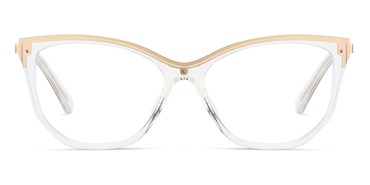 Transparent Anahita - Cat eye Glasses