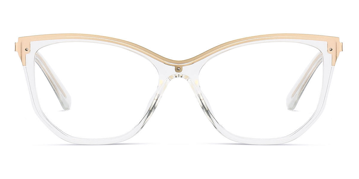Clear Anahita - Cat Eye Glasses