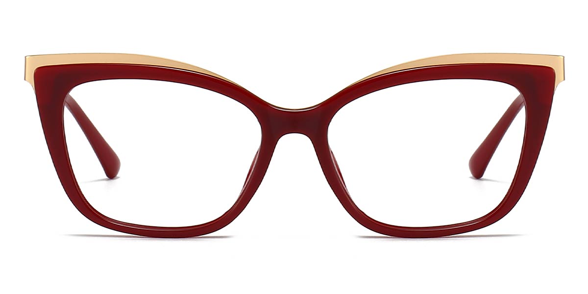 Red Anatole - Cat eye Glasses