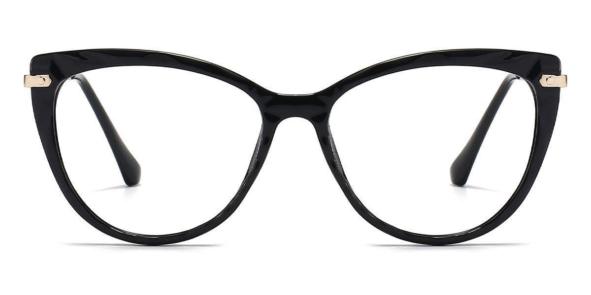 Black Amaya - Cat Eye Glasses