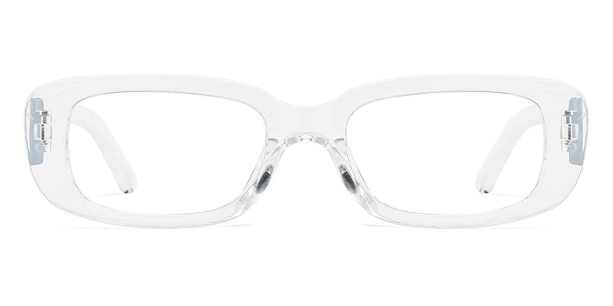 Transparent Clear Noa - Rectangle Sunglasses
