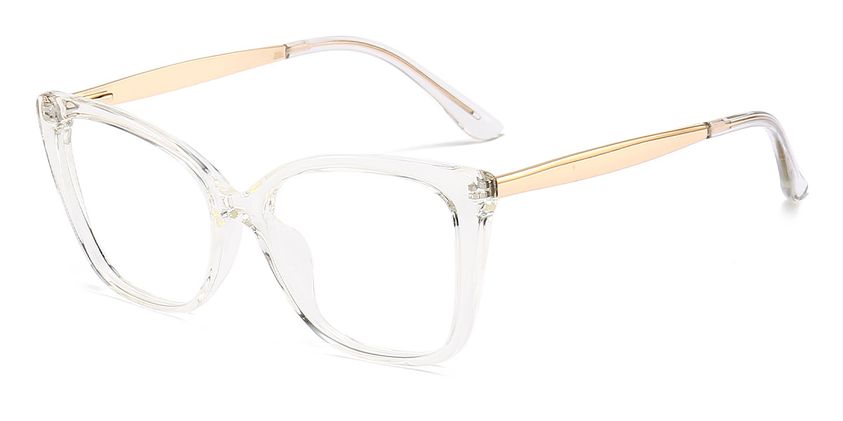 Transparent - Cat eye Glasses - Phoebe